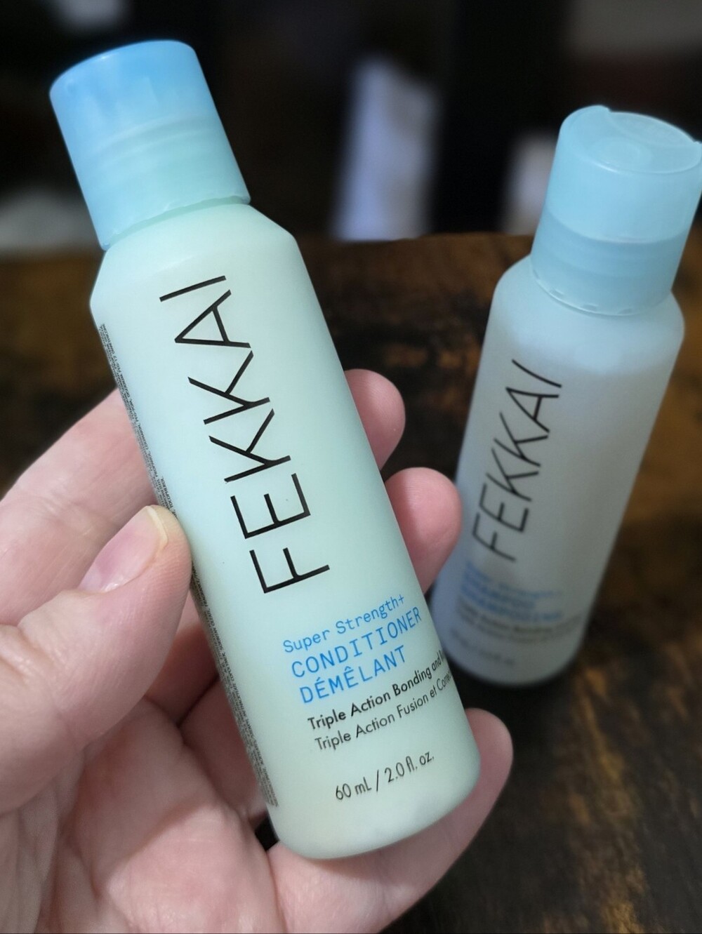 Fekkai Super Strength Shampoo + Conditioner Travel Set - Picture 2 of 5